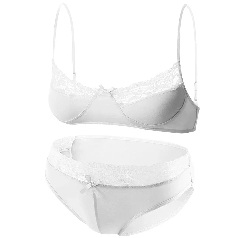 Men's Sexy Lace Bra Bikini Clever-MenMode
