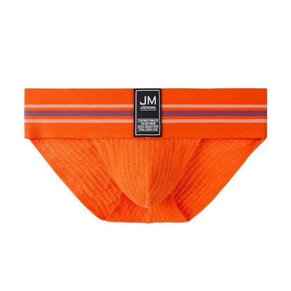 Men's JOCKMAIL JM364 - Old School Brief Orange