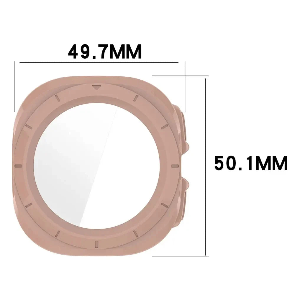 Samsung Galaxy Watch Ultra & Ultra 2 Silicone Band & Protective Case