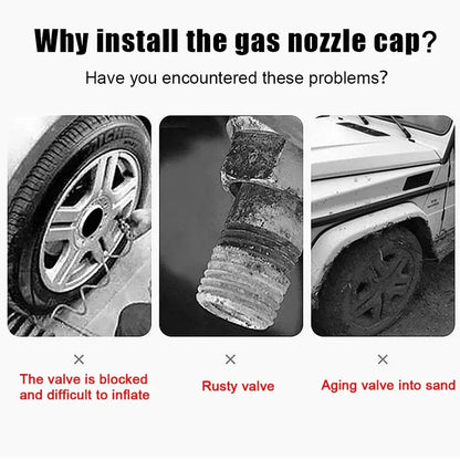 4PCS Aluminium Valve Stem Caps