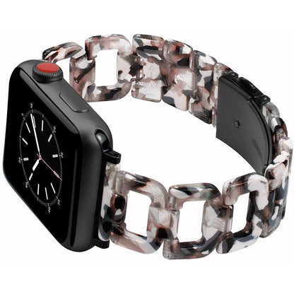 Resin Strap For Apple Watch Band/Strap Series 11/10/9/8/7/6/5/4/ SE / Ultra 1/2/3