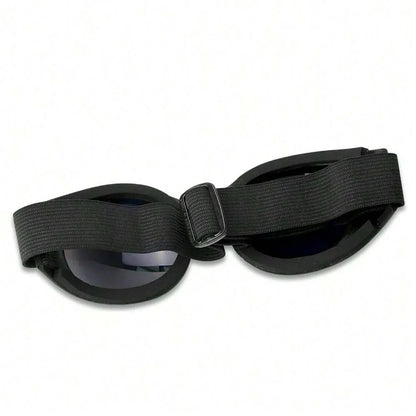 Motorcycle Leather Retro Goggles