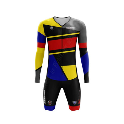 70.3 Men's Triathlon Aero Full Zip Long Sleeve Racesuit