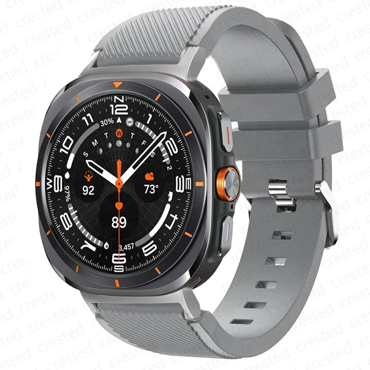 Samsung Galaxy Watch Ultra, 7, 6, 5 & FE Silicone Sport Band