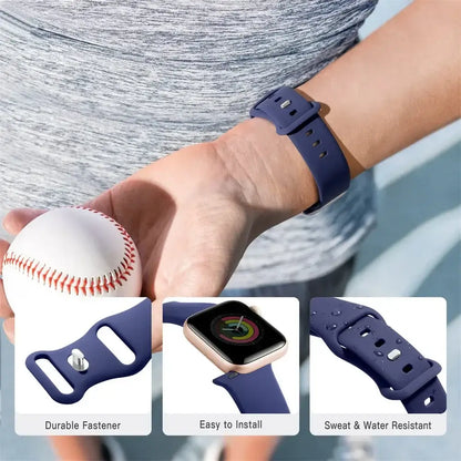 Apple Watch Silicone Band - Soft Waterproof Flexible Strap