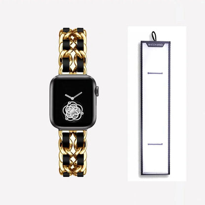 Apple Watch Stainless Steel Strap - Luxury Chain Design