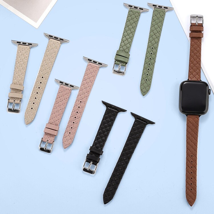 Apple Watch Leather Bracelet Series 11/10/9/8/7/6/5/4/ SE / Ultra 1/2/3