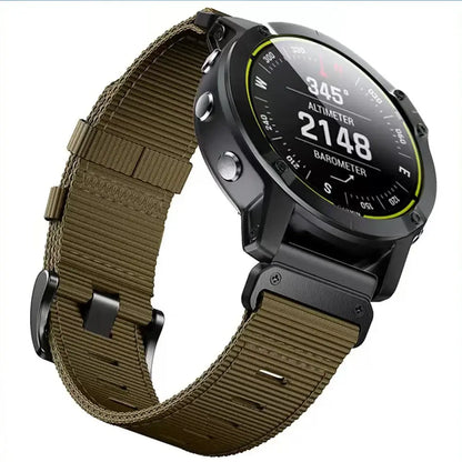 Garmin Tactical Nylon Strap - Durable QuickFit Band
