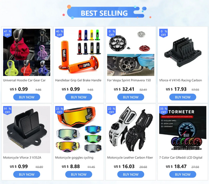 Motorcycle Elastic Cargo Net