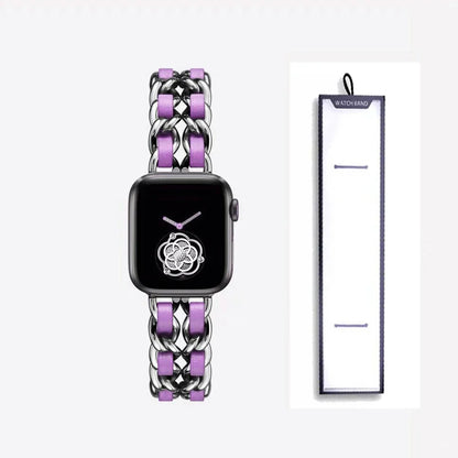 Apple Watch Stainless Steel Strap - Luxury Chain Design