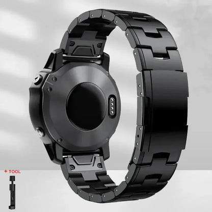 Garmin QuickFit 22/26mm Metal Link Band in Several Link Styles