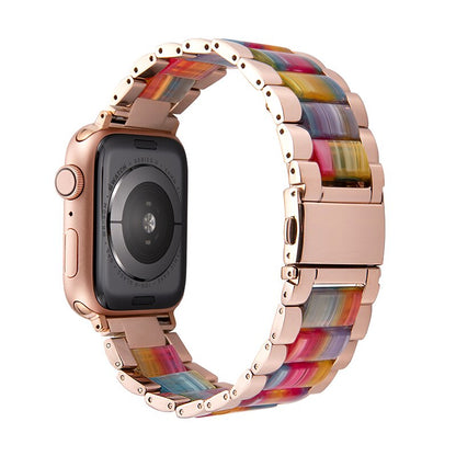 Resin strap Band For Apple Watch Series 11/10/9/8/7/6/5/4/ SE / Ultra 1/2/3