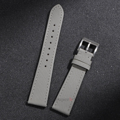 Samsung Galaxy Watch 7, 6, 5, 4 & FE Saffiano Leather Band