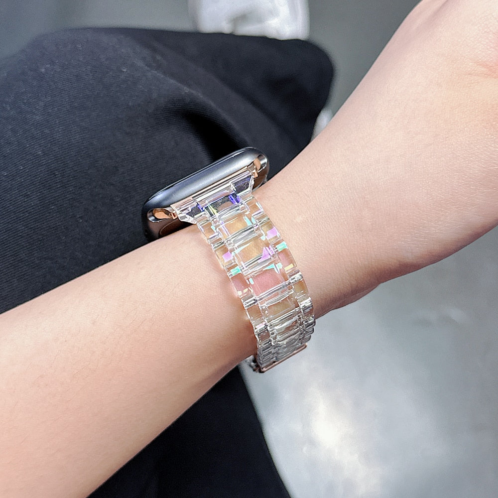 Apple Watch Resin Band Series 11/10/9/8/7/6/5/4/ SE / Ultra 1/2/3