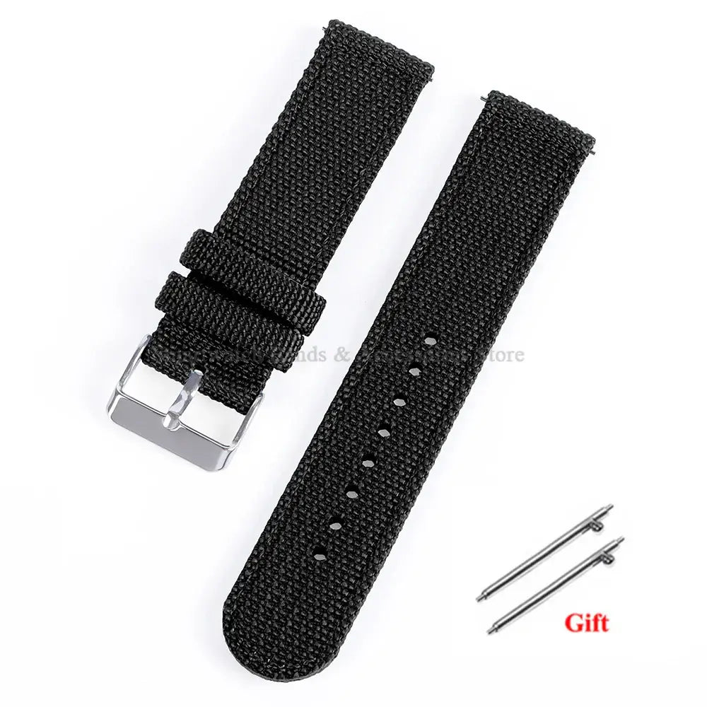 TicWatch Pro 5, Pro 3 & E3 Woven Nylon Band with Buckle Options