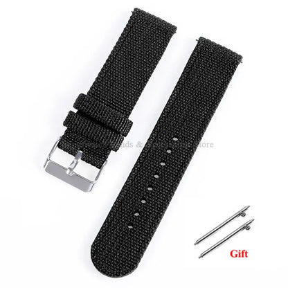Suunto Race, Vertical & 9 Peak Woven Nylon Band with Buckle Options