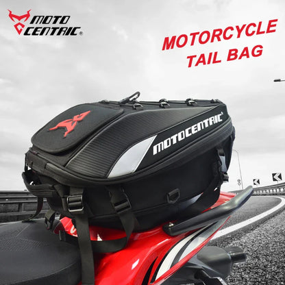 MOTOCENTRIC Motorcycle Back Seat Bags Waterproof Multifunctional