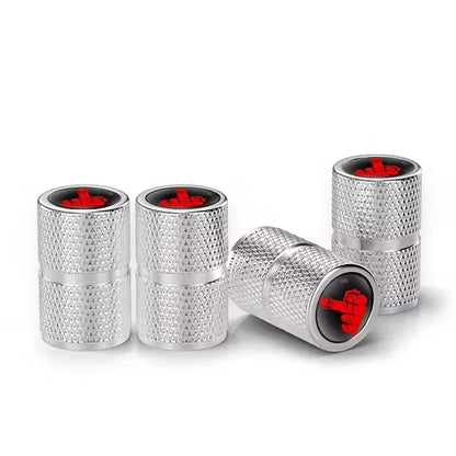 4PCS Aluminium Valve Stem Caps