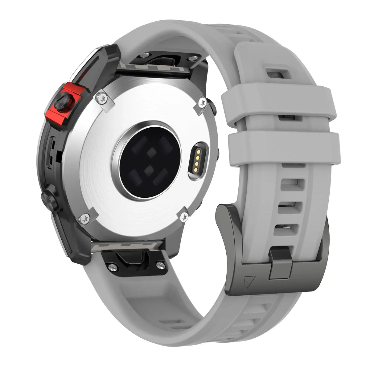 Garmin QuickFit 20/22/26mm Silicone Band with Double Keepers