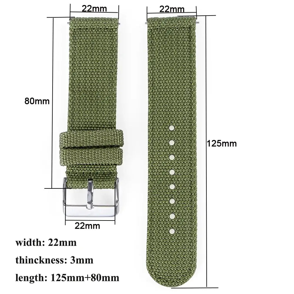 Suunto Race, Vertical & 9 Peak Woven Nylon Band with Buckle Options