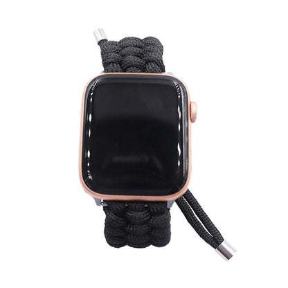 Outdoors Survival Rope Apple Watch Armband Series 11/10/9/8/7/6/5/4/ SE / Ultra 1/2/3
