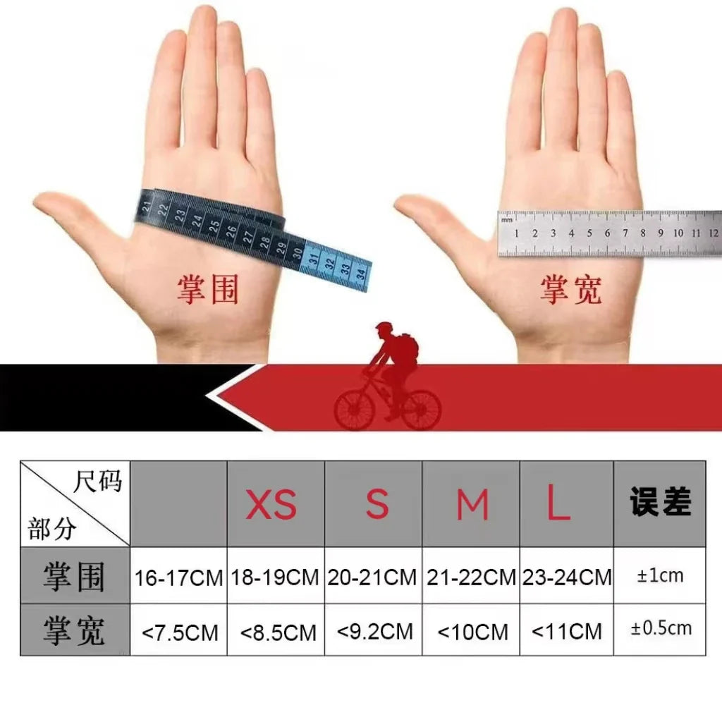 Four-color Anti-collision Breathable Non-slip Windproof Touch Screen Outdoor Gloves