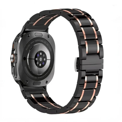 Samsung Galaxy Watch8, 9 & Ultra Ceramic Link Bracelet Band