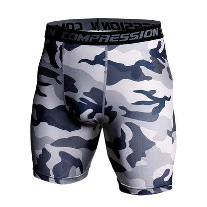 Camo Pixel Compression Shorts