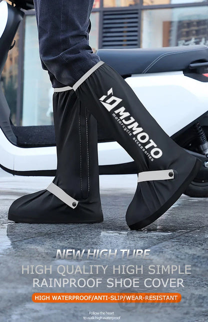 Motorcycle Shoe Cover Non-Slip Waterproof For Rainy Day