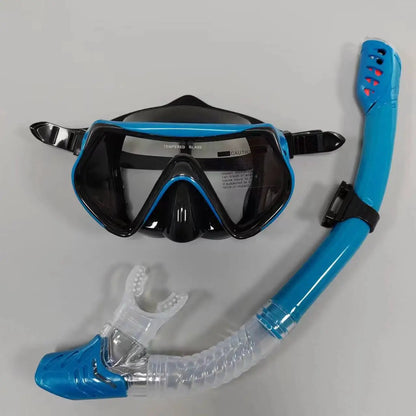 Professional Scuba Diving Mask Snorkeling Suit Adult Silicone Skirt Anti-Fog Goggles Swimming Equipment