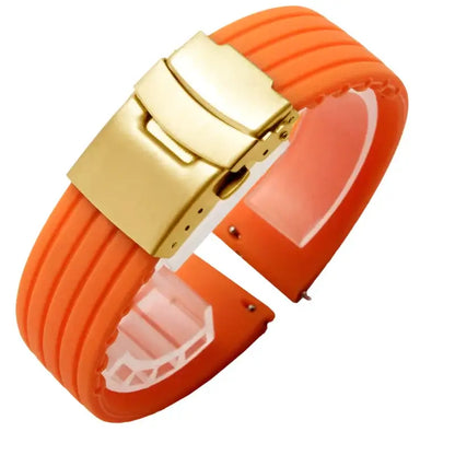 Suunto Race, Vertical & 9 Peak Ribbed Silicone Band, Folding Clasp