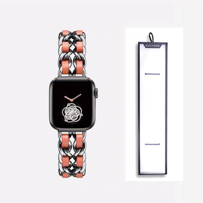 Apple Watch Stainless Steel Strap - Luxury Chain Design