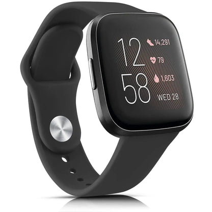Fitbit Versa & Sense Silicone Strap - Soft Waterproof Design