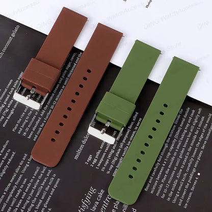 Huawei Watch & Watch GT Smooth Silicone Band, 10 Colors