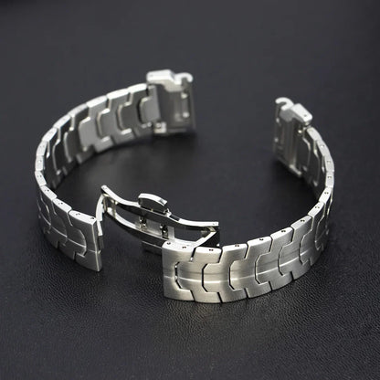 Garmin QuickFit Stainless Steel Strap - Elegant and Durable