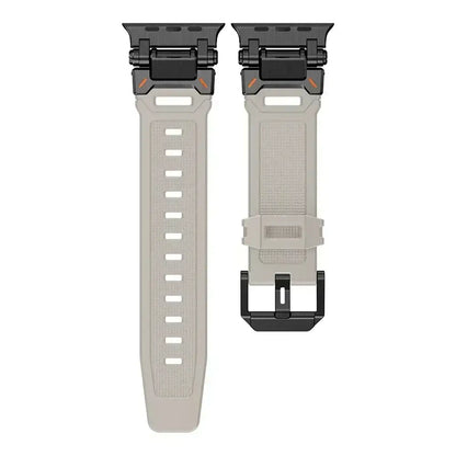Apple Watch Silicone Metal Band - Premium Durable Strap