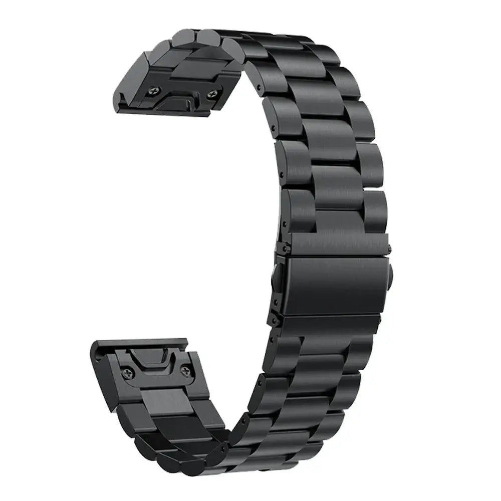 Garmin Stainless Steel QuickFit Strap - Sleek and Stylish - Triathlete Store