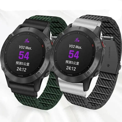 Garmin Carbon Fiber Band - Durable QuickFit Strap