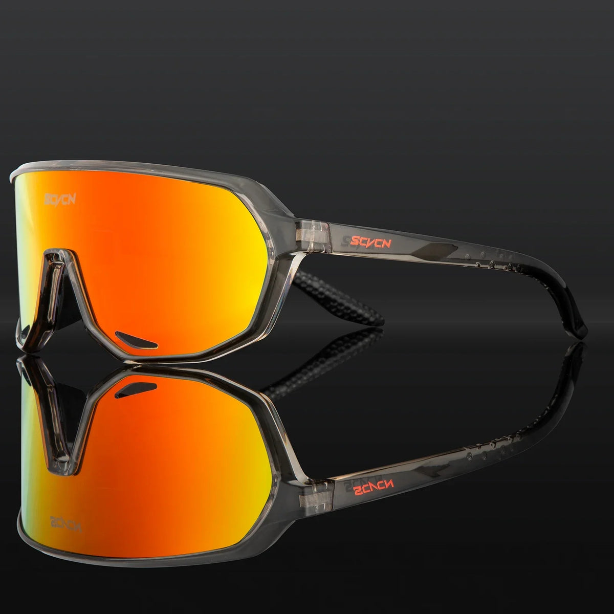 Scvcn-New Sunglasses Photochromic Cycling Glasses for Men Bicycle Mountain Bike Cycling Goggles UV400 MTB Polarized Road Women