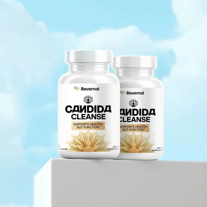 Candida Cleanse - Gut & Colon Support (60 Capsules) - for Men & Women - Natural Herbs for Intestinal Detox - Anti Yeast Overgrow
