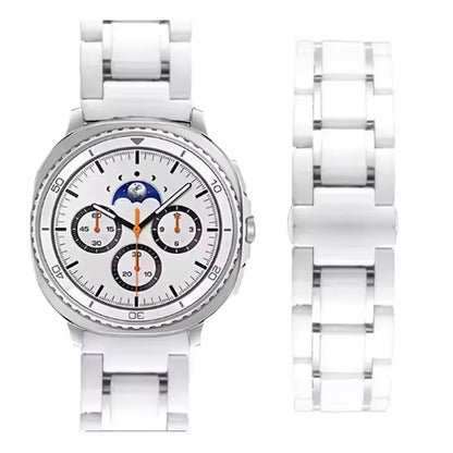 Samsung Galaxy Watch8, 9 & Ultra Ceramic Link Bracelet Band
