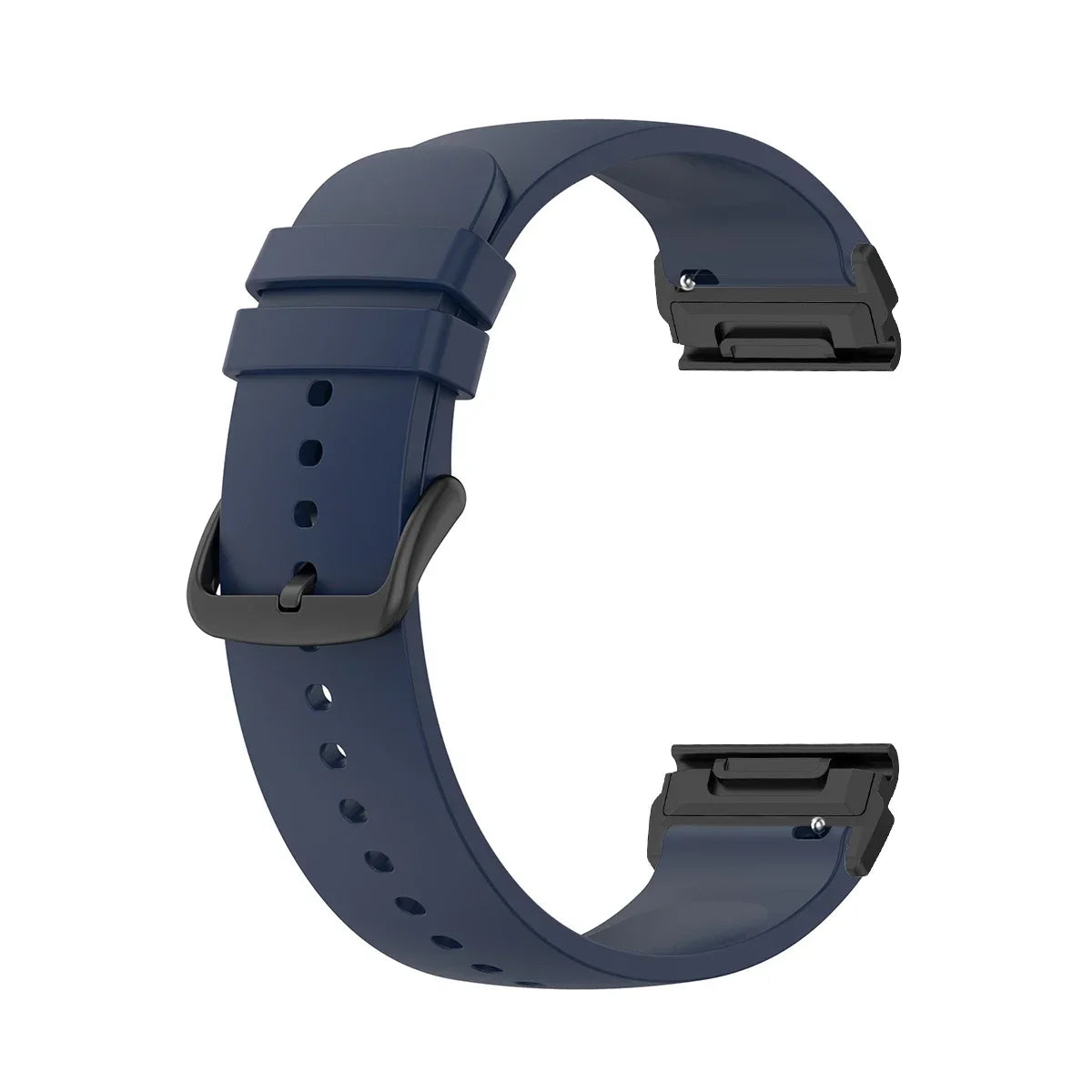Garmin QuickFit 22/26mm Smooth Silicone Band with Buckle