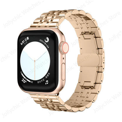 Apple Watch Stainless Steel Band - Elegant, Durable Design