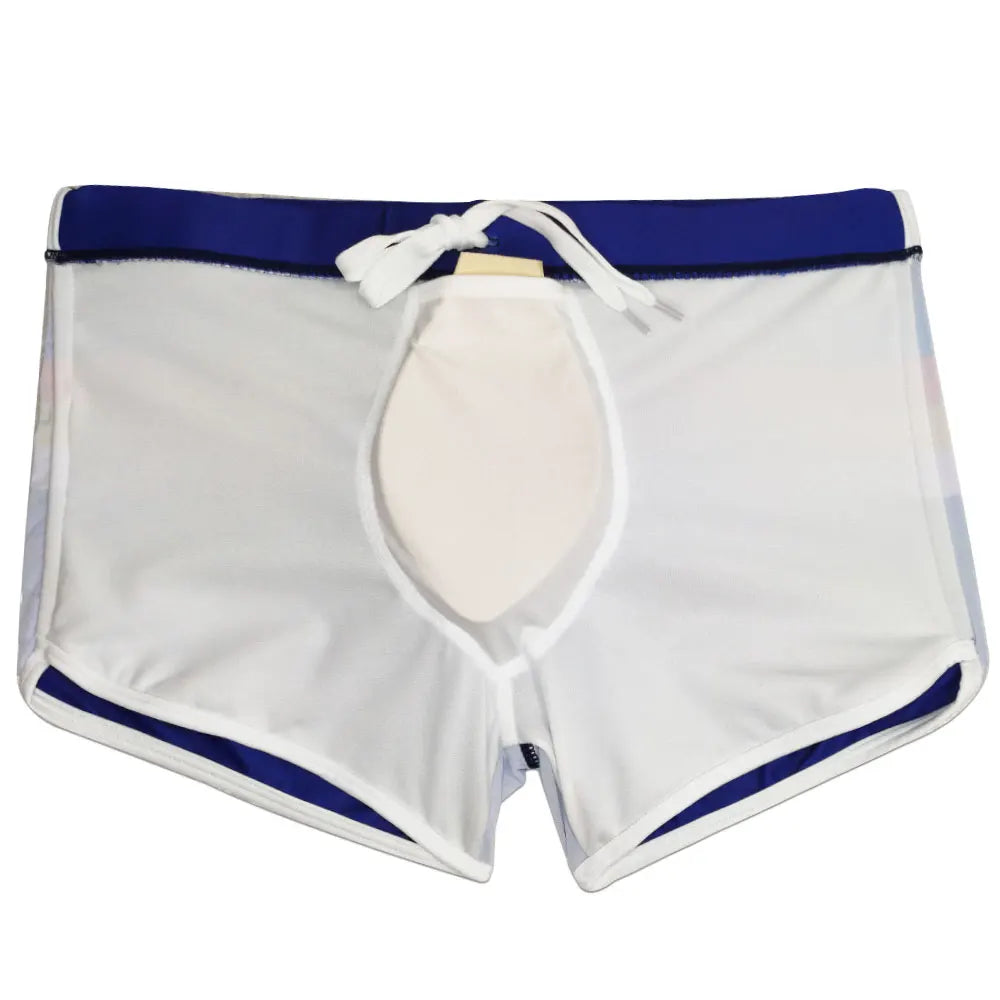 Retro Stripes Swim Trunk