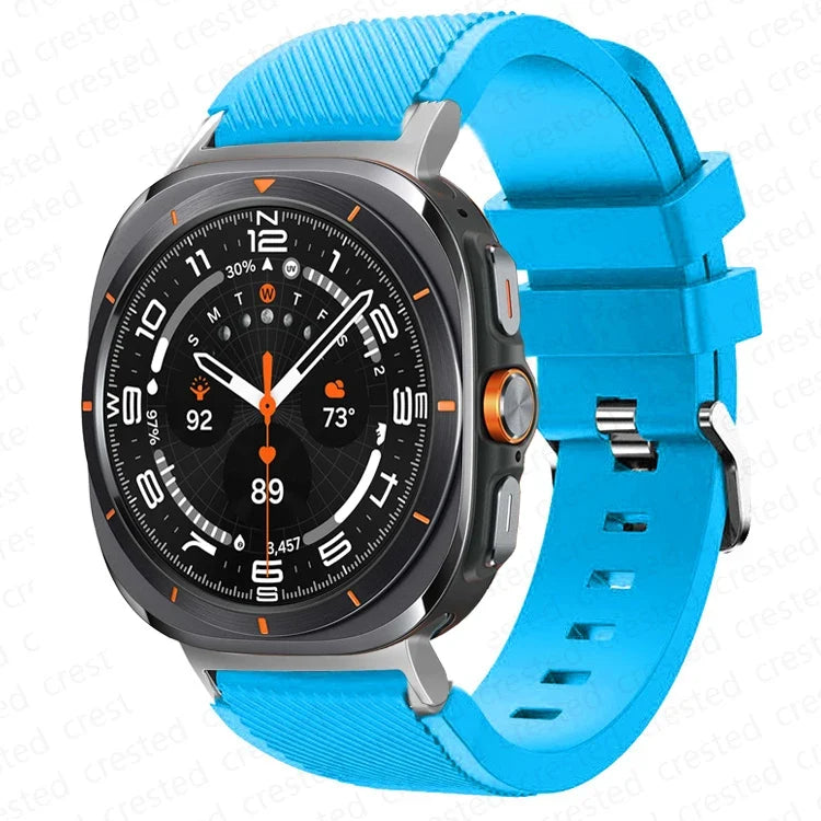 Samsung Galaxy Watch Ultra, 7, 6, 5 & FE Silicone Sport Band