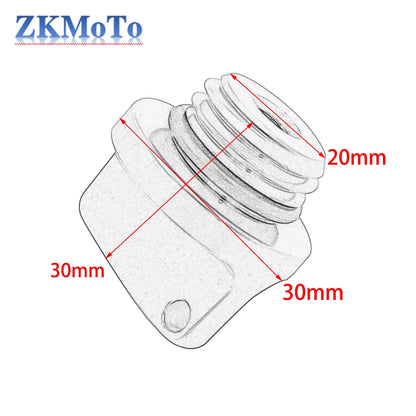 Motorcycle Crankcase Cap CNC Engine Oil Filler Screw Cover