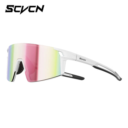 SCVCN Outdoor Sports Polarized Sunglasses Men Women UV400 Protection Eyewear Road Running Drving Fishing Goggles Cycling Glasses