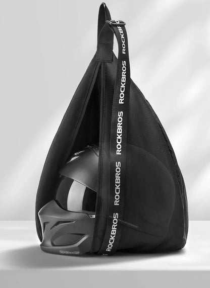 Motorcycle Helmet Backpack Large Capacity Travel Bags Reflective