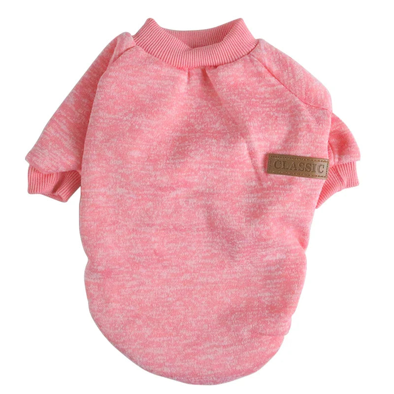 Cat Clothes For Medium Small Dogs Pet Coat Sweatshirt XS-2XL