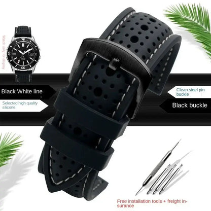 Samsung Galaxy Watch Silicone Band - Breathable and Stylish